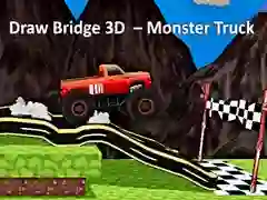 Žaidimas Pieškite Tiltą 3D – Monster Truck internete Žaidimas Pieškite Tiltą 3D – Monster Truck internete