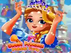 Žaidimas Saldžiosios princesės makiažo šventė internete