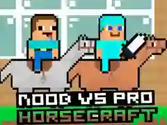 Žaidimas Noob vs Pro HorseCraft internete Žaidimas Noob vs Pro HorseCraft internete