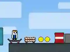 Žaidimas Obby Skate Visam Parkour internete