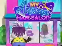 Žaidimas Mano gyvūnų plaukų salonas internete