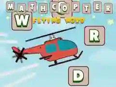 Žaidimas Mathcopter: Skrendantis Žodis internete Žaidimas Mathcopter: Skrendantis Žodis internete