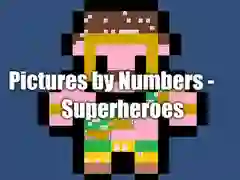 Žaidimas Paveikslai Pagal Skaičius - Superherojai internete Žaidimas Paveikslai Pagal Skaičius - Superherojai internete