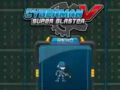 Žaidimas Kibermenas V Super Blaster internete Žaidimas Kibermenas V Super Blaster internete