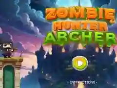 Žaidimas Zombių Medžiotojas Lankininkas internete
