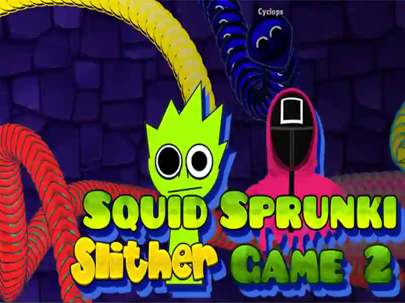 Žaidimas Squid Sprpanki Slither 2 žaidimas internete