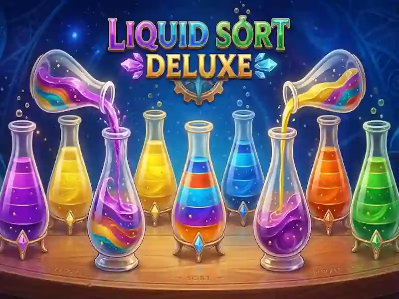 Žaidimas Liquid Sort Deluxe internete