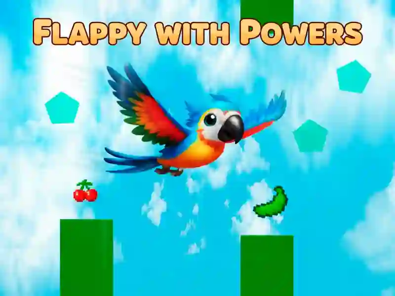 Žaidimas Flappy su Powers internete