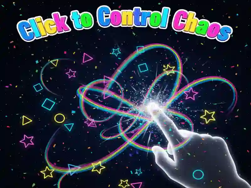 Žaidimas Spustelėkite, kad valdytumėte chaosą internete