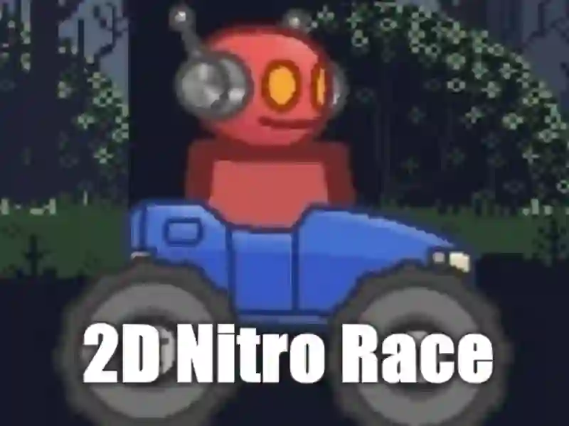 Žaidimas 2D Nitro lenktynės internete Žaidimas 2D Nitro lenktynės internete