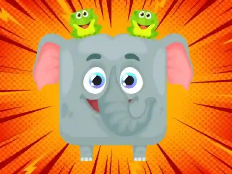 Žaidimas Jelly-Belly. Padaryk dramblį internete