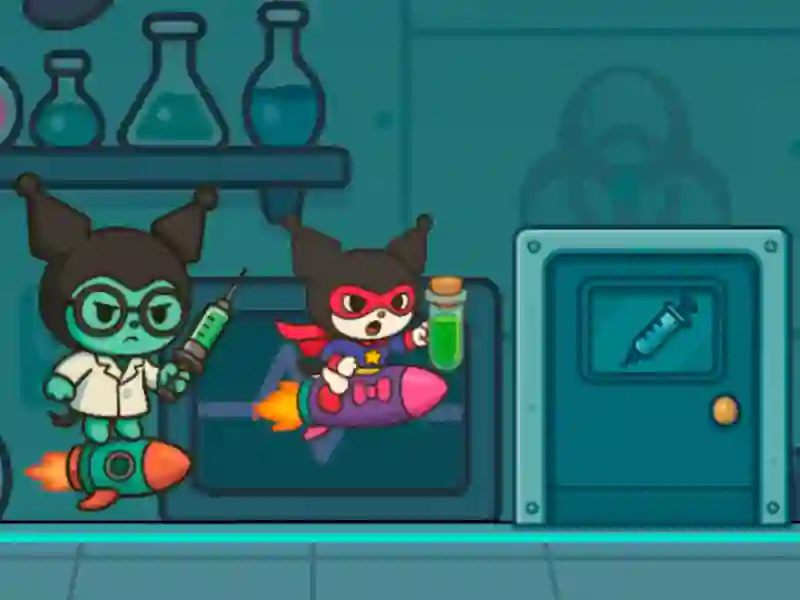 Žaidimas Kitty Kuro Lab Escape internete