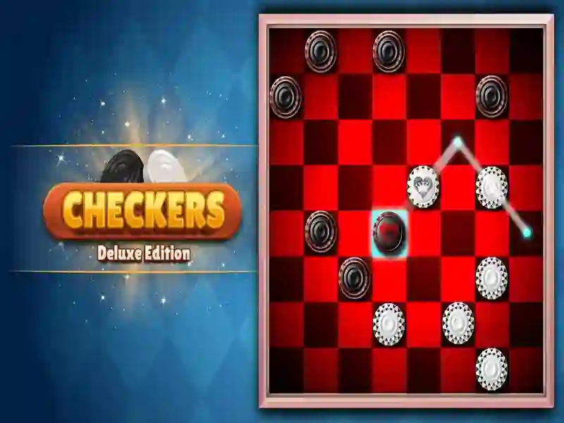 Žaidimas „Checkers Deluxe Edition“ internete