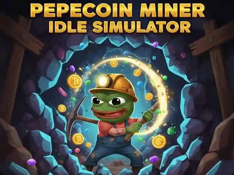 Žaidimas Pepecoin Miner Idle Simulator internete
