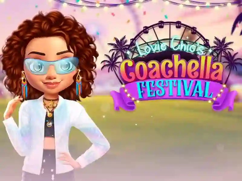 Žaidimas „Lovie Chic“ „Coachella“ festivalis internete