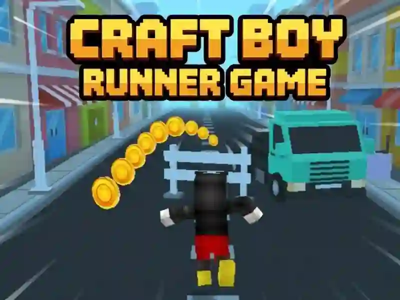 Žaidimas Žaidimas Craft Boy Runner internete Žaidimas Žaidimas Craft Boy Runner internete