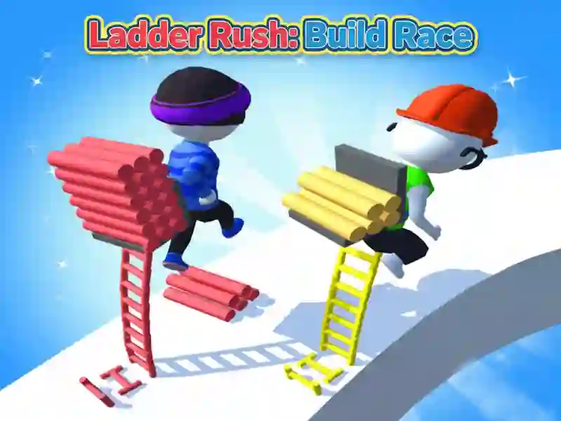 Žaidimas Ladder Rush: Build Race internete