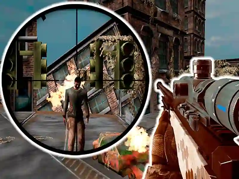 Žaidimas „Sniper 3D Zombie“ internete