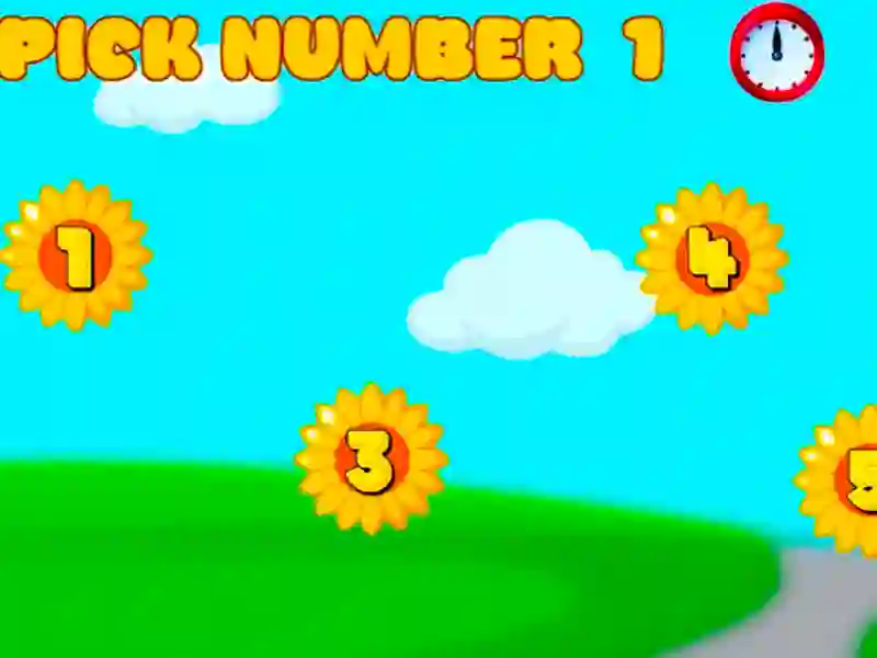 Žaidimas Pasirinkite numerį internete