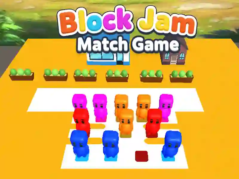 Žaidimas Žaidimas „Block Jam Match“. internete