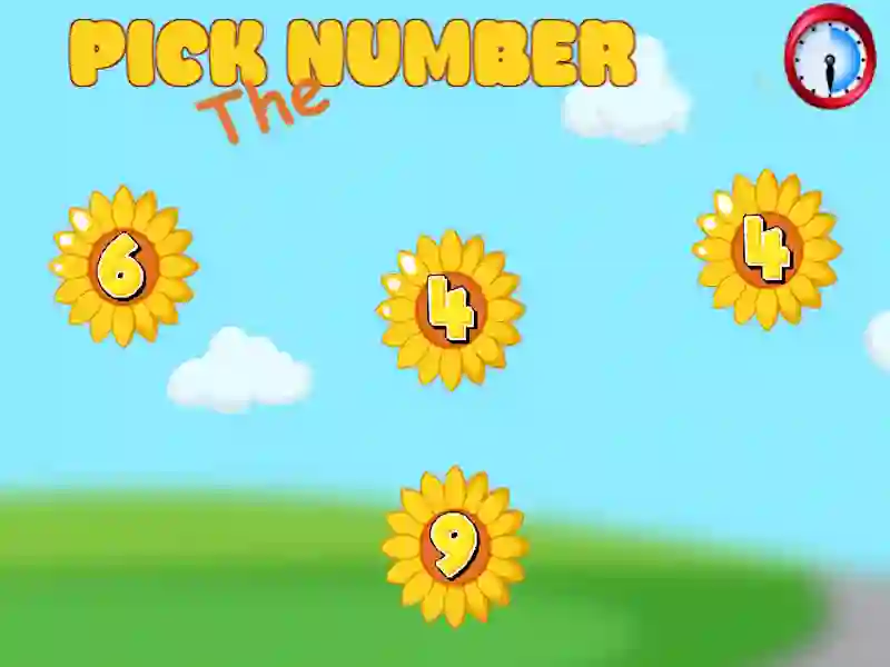 Žaidimas Pasirinkite numerį internete