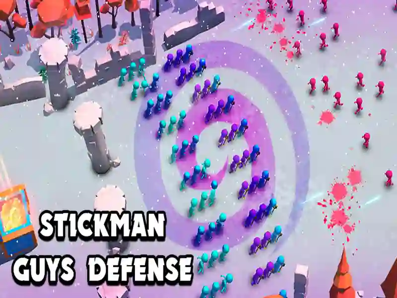 Žaidimas „Stickman“ vaikinų gynyba internete