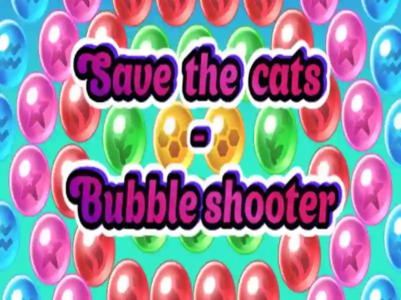 Žaidimas Išsaugokite „Cats Bubble Shooter“ internete