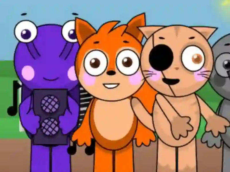 Žaidimas Sprunki Abgerny 2: Prabangus internete