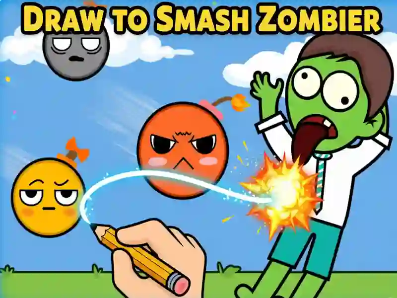 Žaidimas Draw To Smash Zombie internete