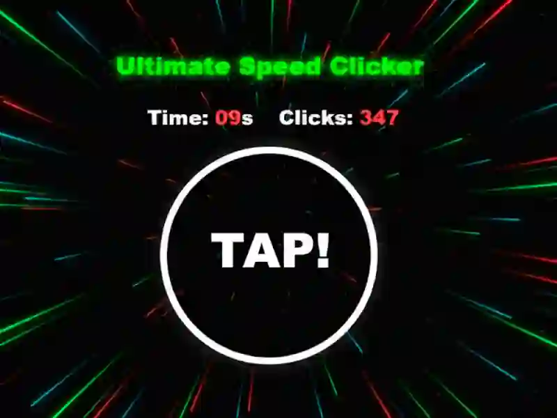 Žaidimas „Ultimate Speed Clicker“. internete
