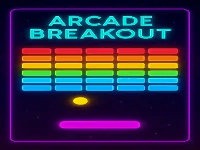 Žaidimas Arkados Breakout internete