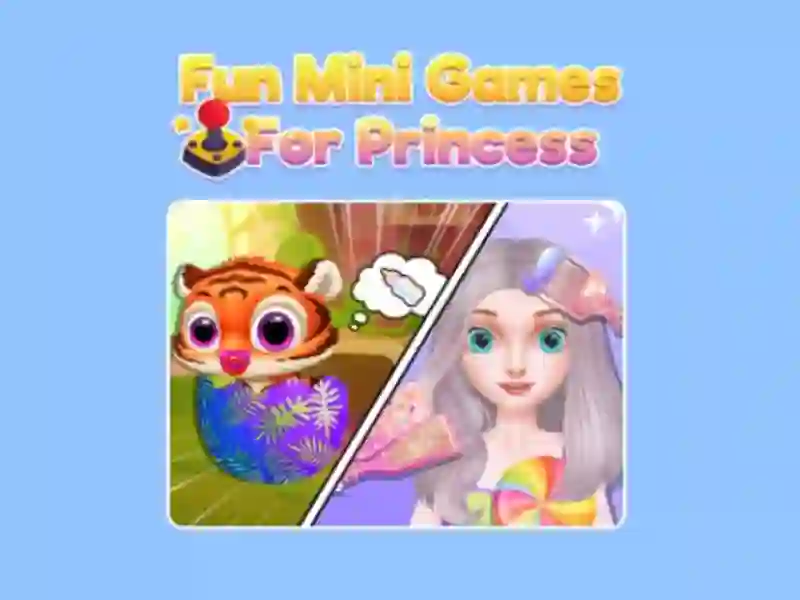Žaidimas Linksmi mini žaidimai princesei internete