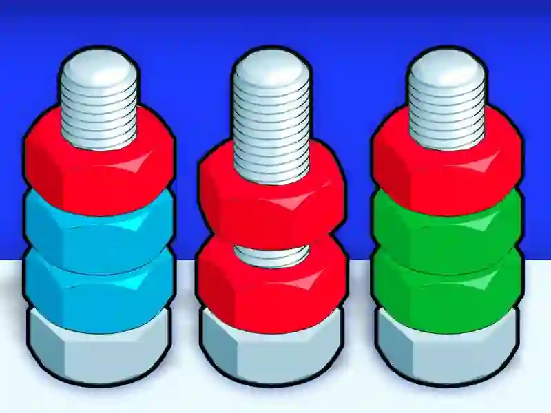 Žaidimas Riešutai ir varžtai rūšiuoti internete Žaidimas Riešutai ir varžtai rūšiuoti internete