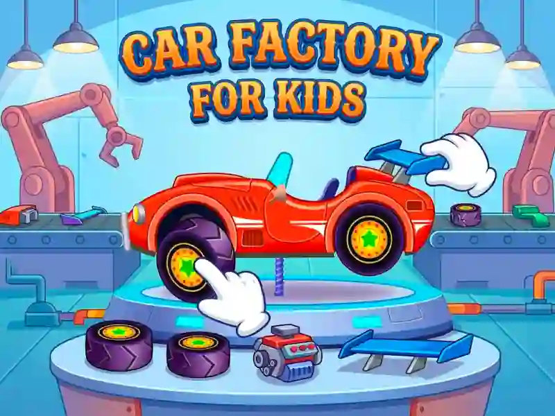 Žaidimas Car Factory For Kids internete