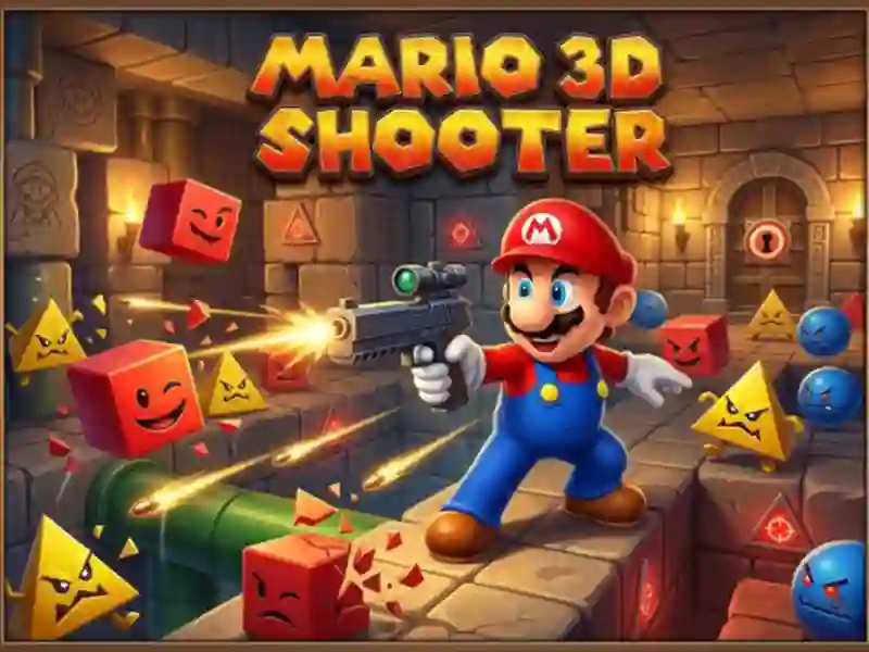 Žaidimas Mario 3D Shooter internete