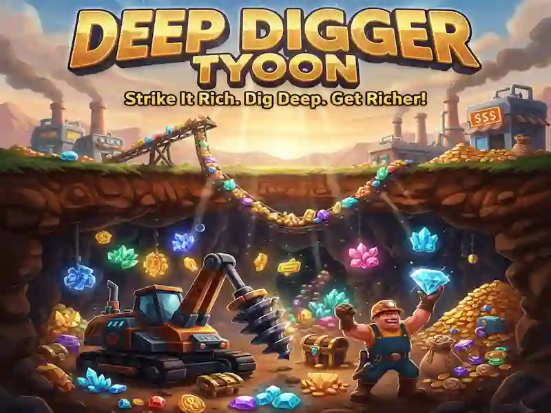 Žaidimas Deep Digger Tycoon internete