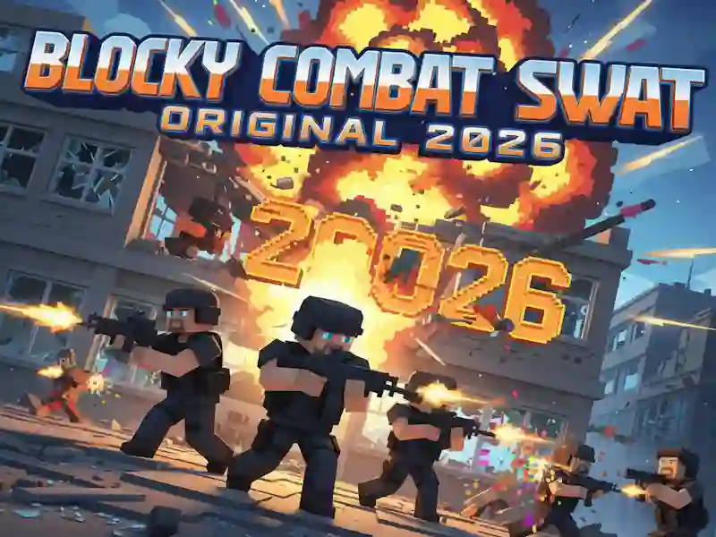 Žaidimas „Blocky Combat Swat Original“, 2026 m internete