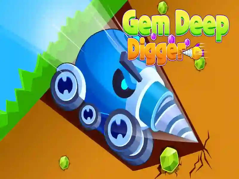 Žaidimas „Gem Deep Digger“ internete