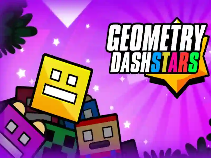 Žaidimas Geometry Dash žvaigždės internete