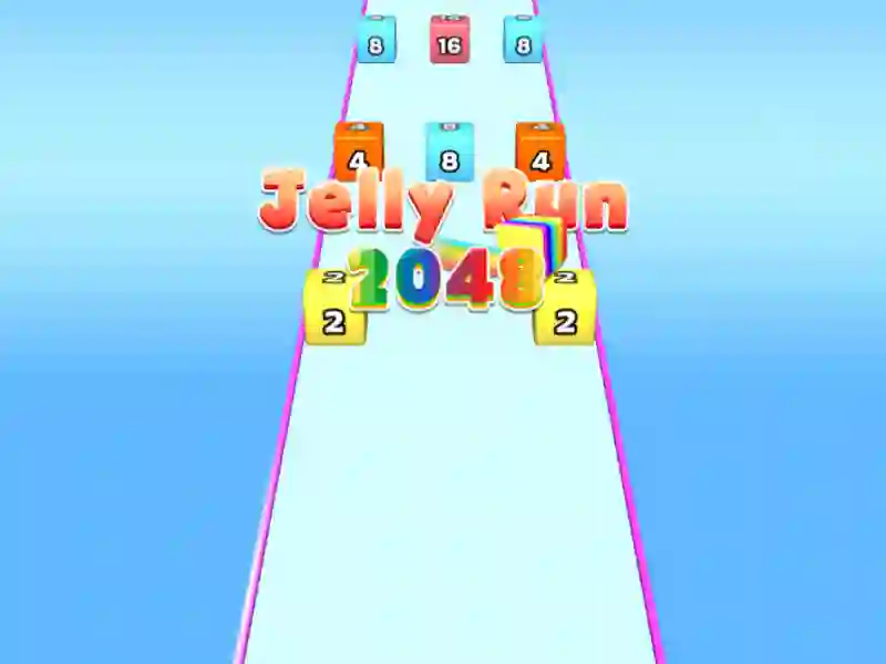 Žaidimas Jelly Run 2048 internete
