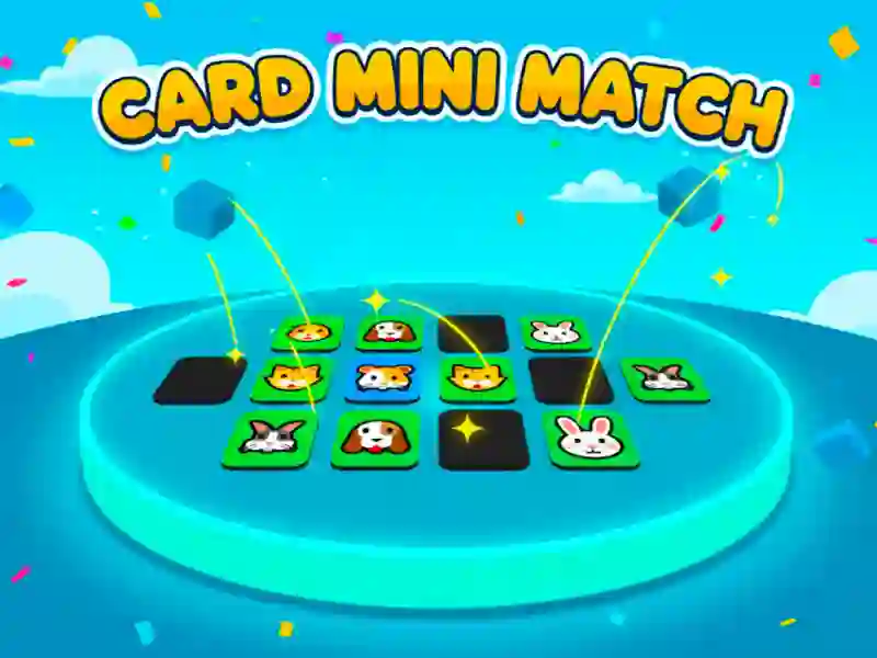 Žaidimas Kortelės Mini Match internete