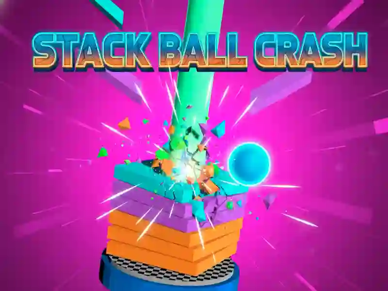 Žaidimas Stack Ball Crash internete