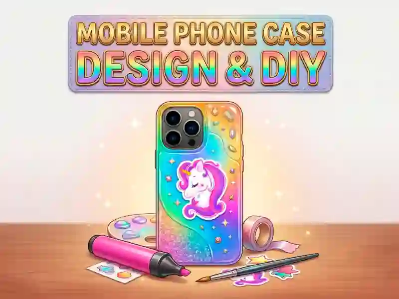 Žaidimas Mobile Phone Case Design & DIY internete