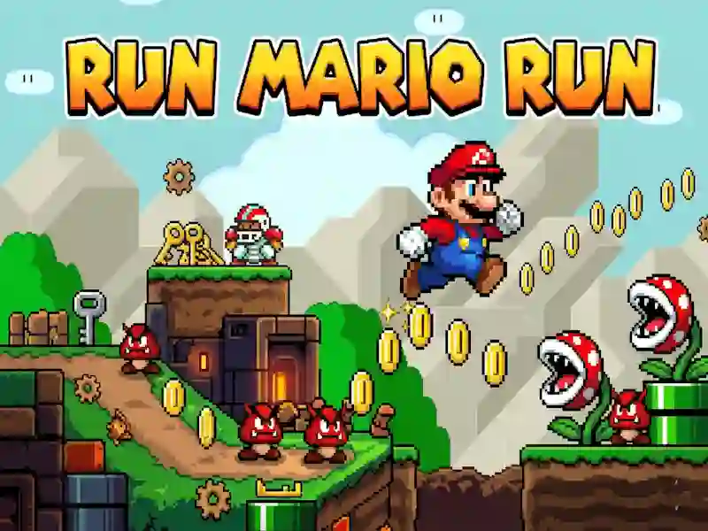 Žaidimas Paleiskite Mario Run internete