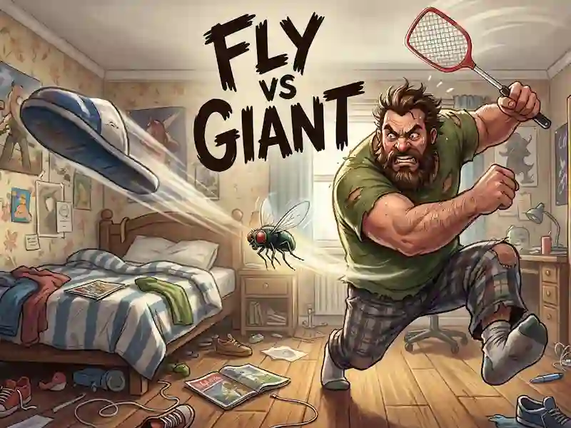 Žaidimas Fly vs Giant internete