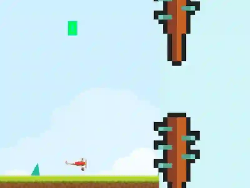 Žaidimas Tappy Plane 2d internete