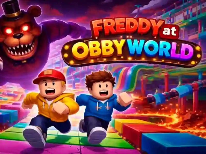Žaidimas Fredis iš Obby World internete