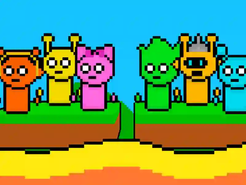 Žaidimas „Sprunki Lava Escape 2Player“ internete Žaidimas „Sprunki Lava Escape 2Player“ internete