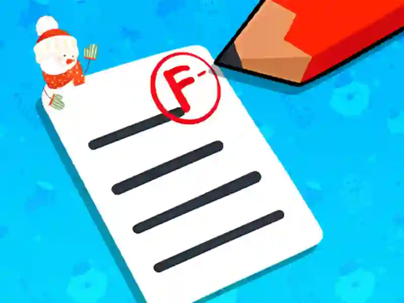 Žaidimas Mokytojo simuliatoriaus kalėdinis egzaminas internete