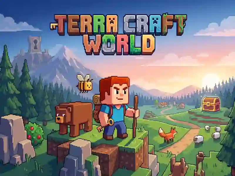 Žaidimas Terra Craft World internete